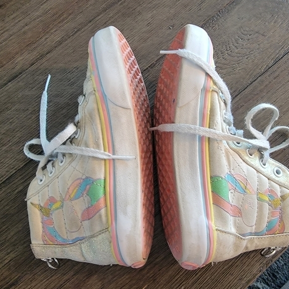 2/$20 Vans Unicorn High Tops 13.5 - Picture 4 of 7